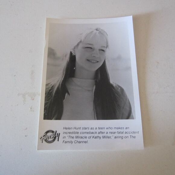 Vintage Helen Hunt Promo Photo The Miracle of Kathy Miller Family Channel - Picture 1 of 1